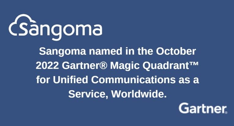 Sangoma is Recognized in the Gartner UCaaS Magic Quadrant